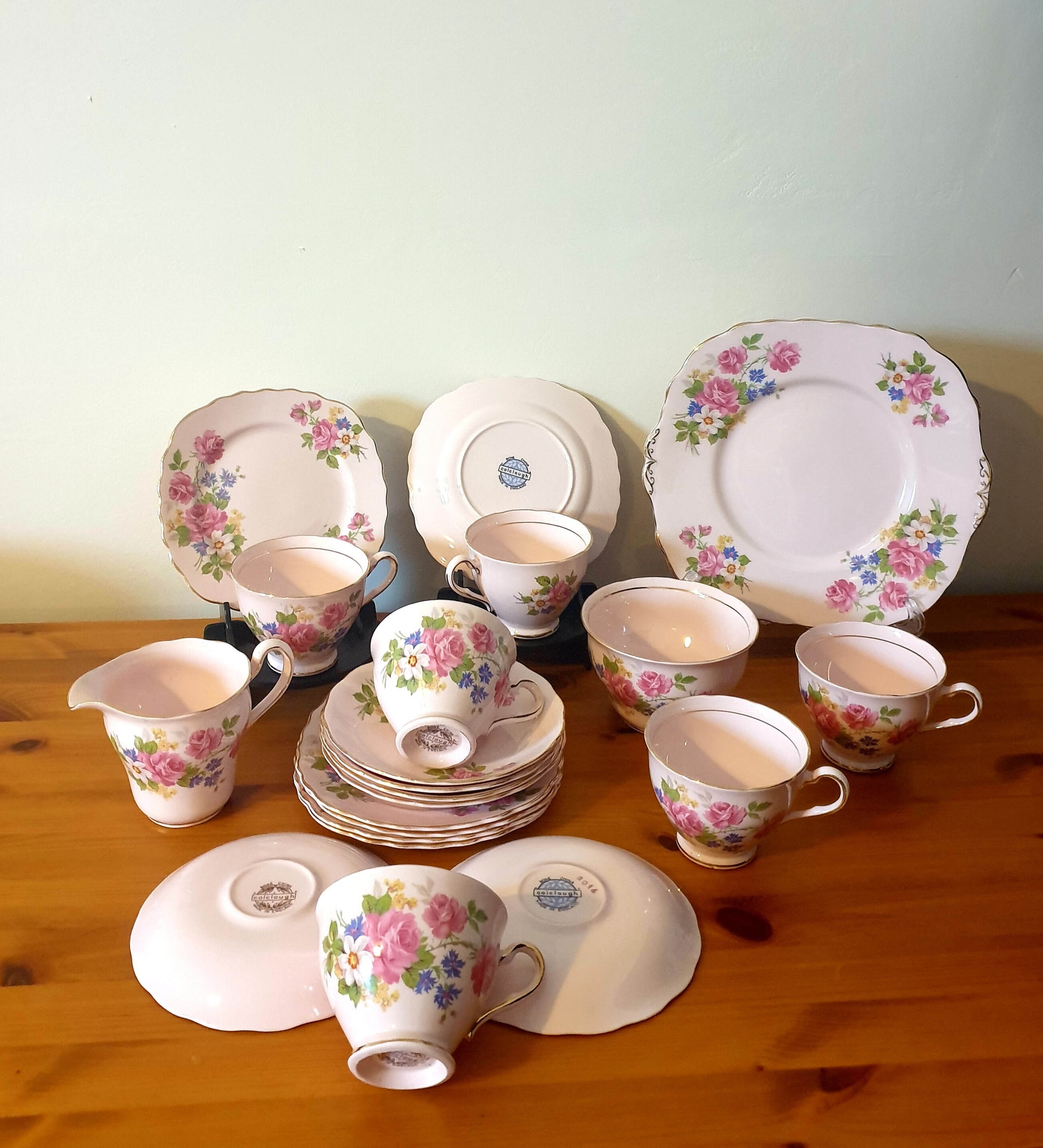 Colclough china tea clearance set